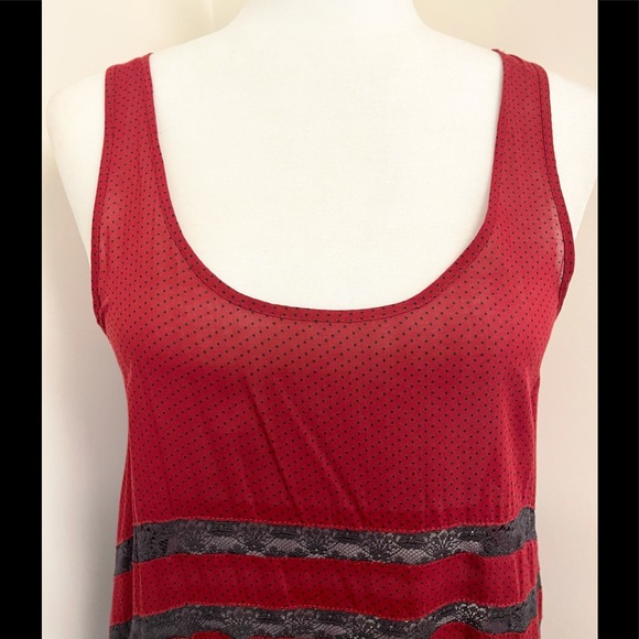 Beautiful Free People voile and lace mini dress! - Picture 3 of 9